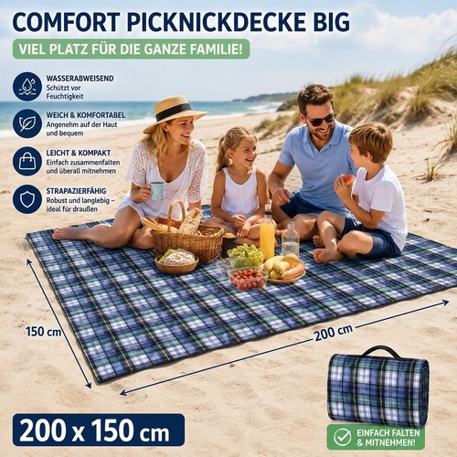 Wasserdichte picknickdecke - wasserdichte,