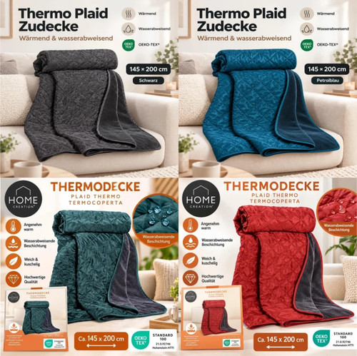 Thermodecke 145x200cm outdoor - 145x200cm,
