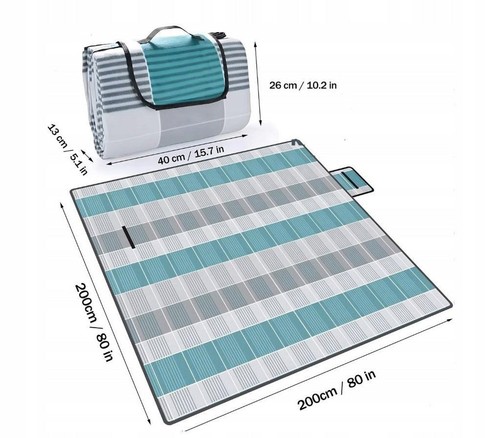 Adgo picknickdecke 200 - 200, ×