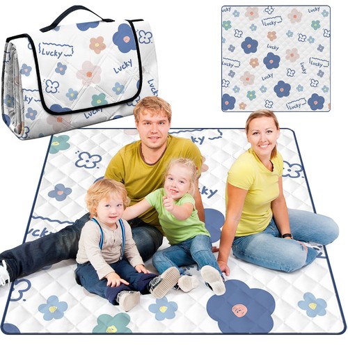 Picknickdecke familienpicknick - picknickdecke,